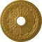 Ekena Millwork Raymond Ceiling Medallion (Fits Canopies up to 5 1/8"), 18 1/8"OD 3 5/8"ID x 1 1/8"P, Pharaohs Gold CM18RAPGS - alternate 1